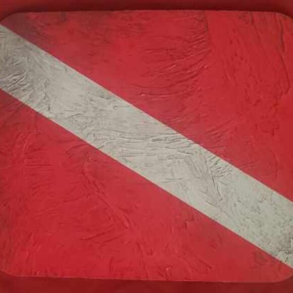 Dive flag mouse pad, new never used - Picture 1 of 2